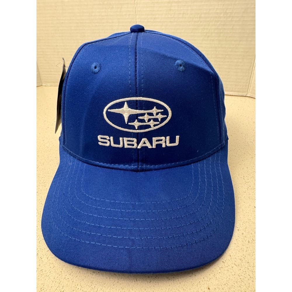 Subaru Hat Baseball Cap Logo Embroidered Blue Auto‎ Racing Fan Gift
